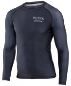 Рашгард мужской Rusco Sport ONLY BLACK с длинным рукавом